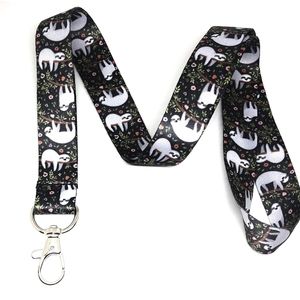Sloth Layard - ID badge holder - keychain